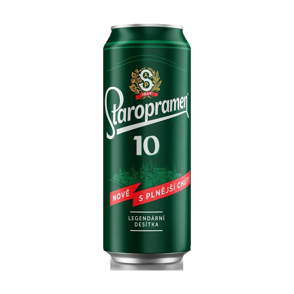 Staropramen 10° — Staropramen (produktová fotografie)