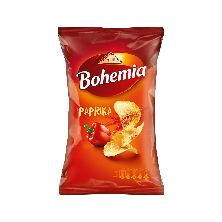 Bohemia chips paprika 60 g — Bohemia