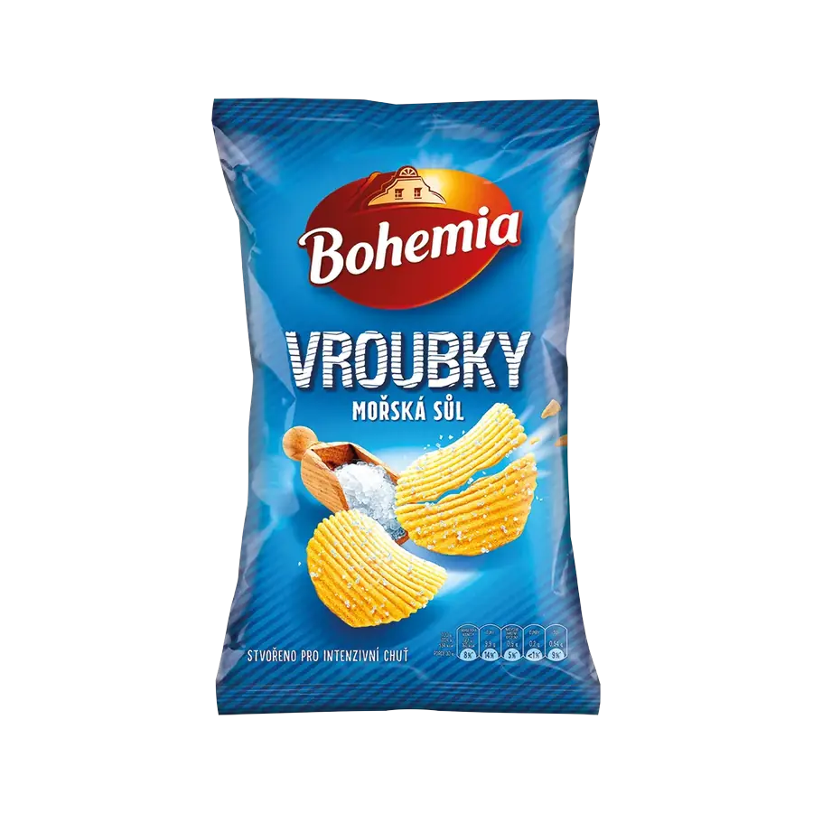 Bohemia Vroubky mořská sůl 55 g — Bohemia