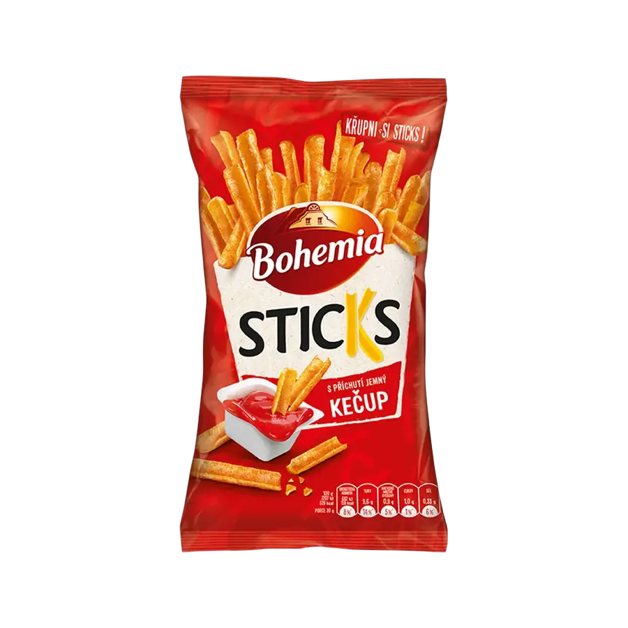 Bohemia Sticks jemný kečup 120 g — Bohemia