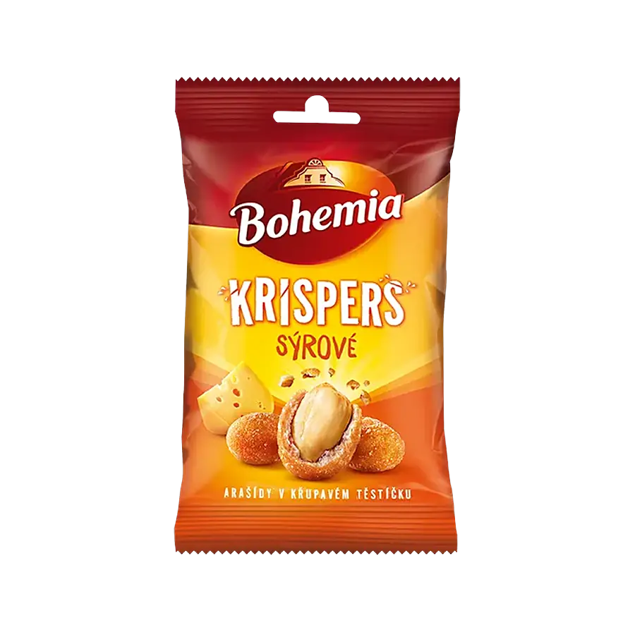 Bohemia sýrové krispers 60 g — Bohemia