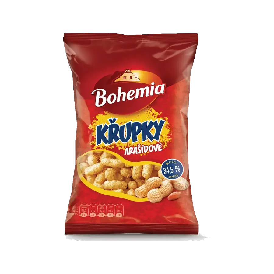 Bohemia arašídové křupky 100 g — Bohemia