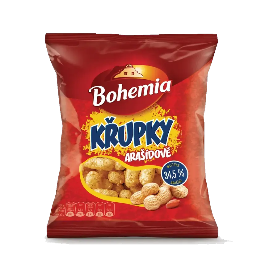 Bohemia arašídové křupky 50 g