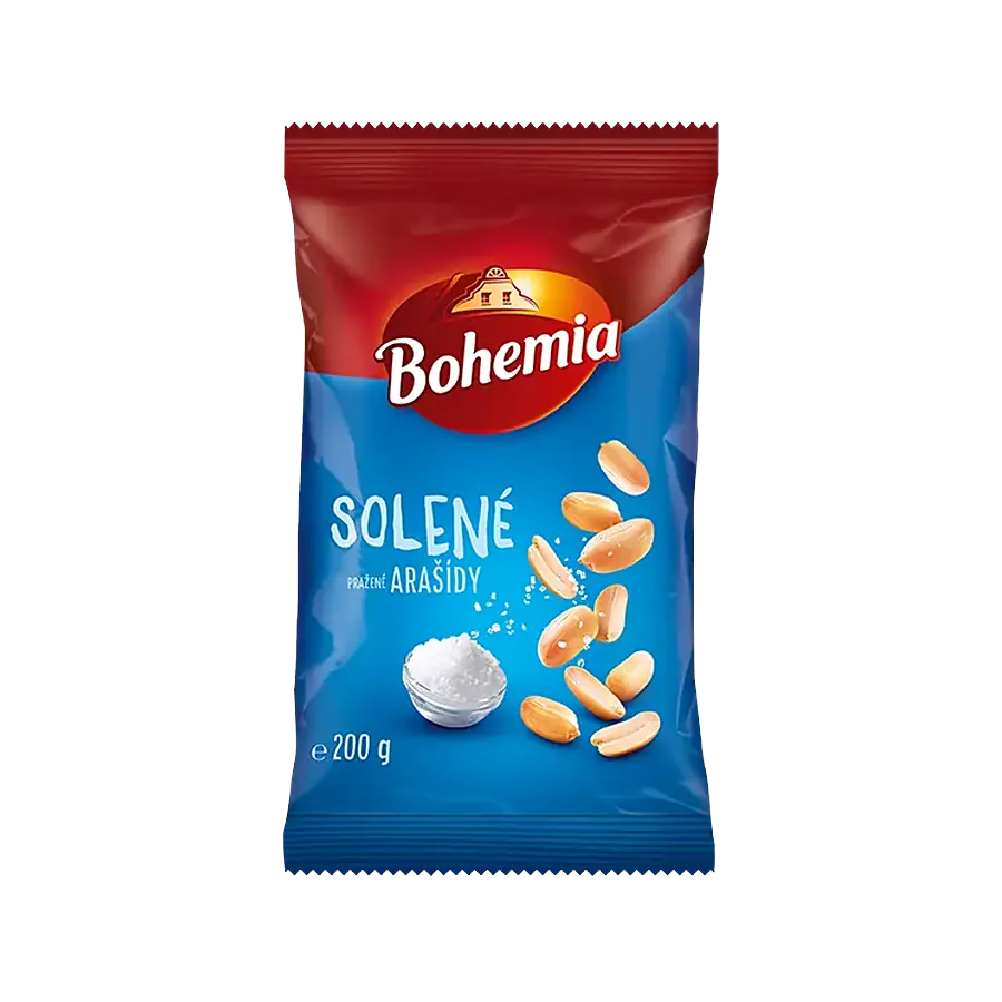 Bohemia arašídy solené 200 g