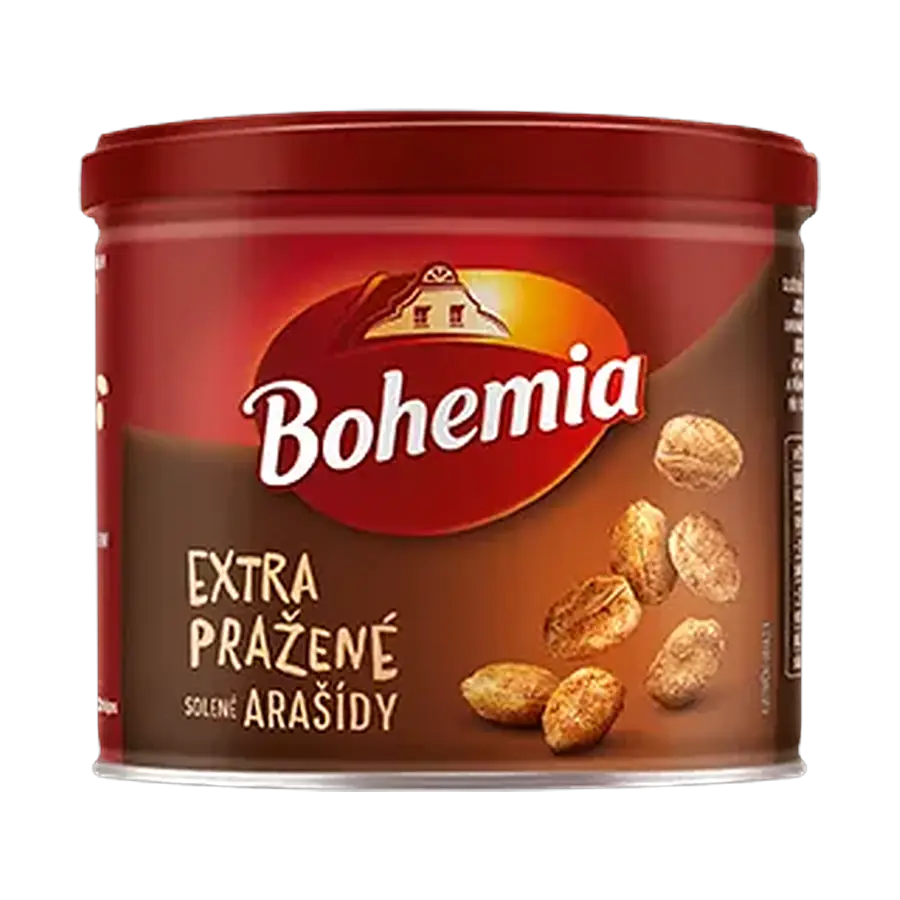 Bohemia extra pražené arašídy 135 g