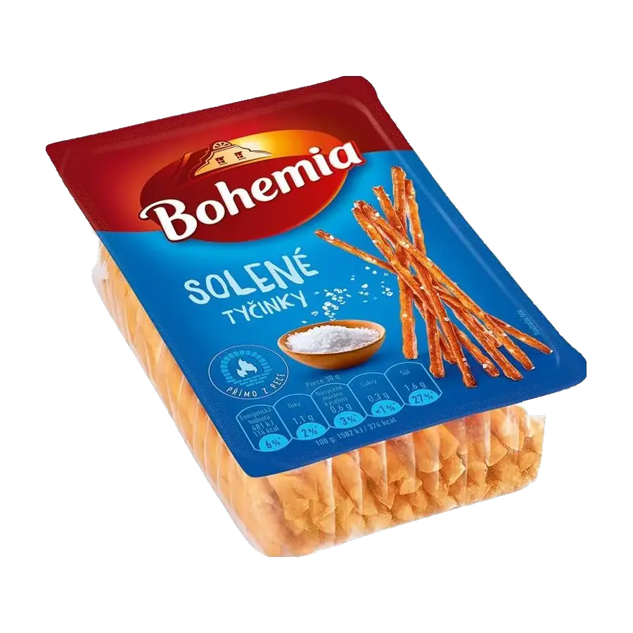 Bohemia tyčinky solené 80 g