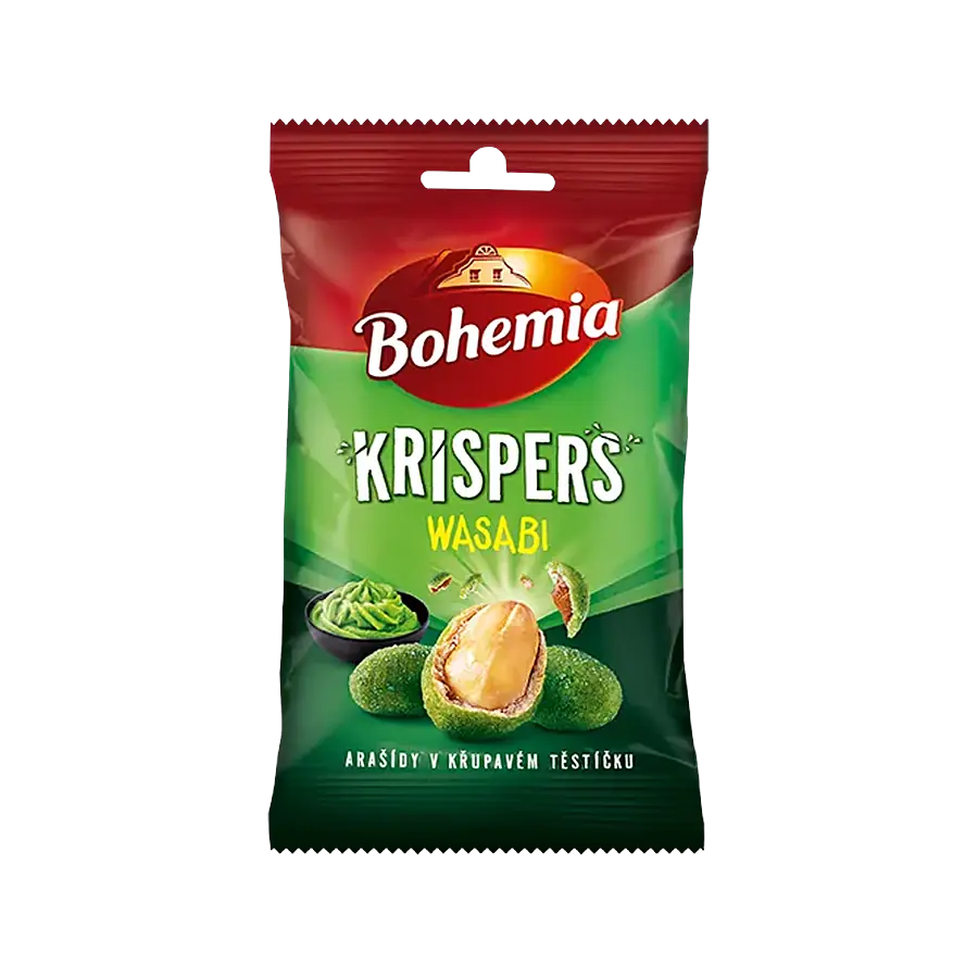 Bohemia wasabi krispers 60 g