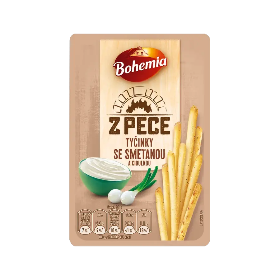 Bohemia Z pece smetanové s cibulkou 80 g