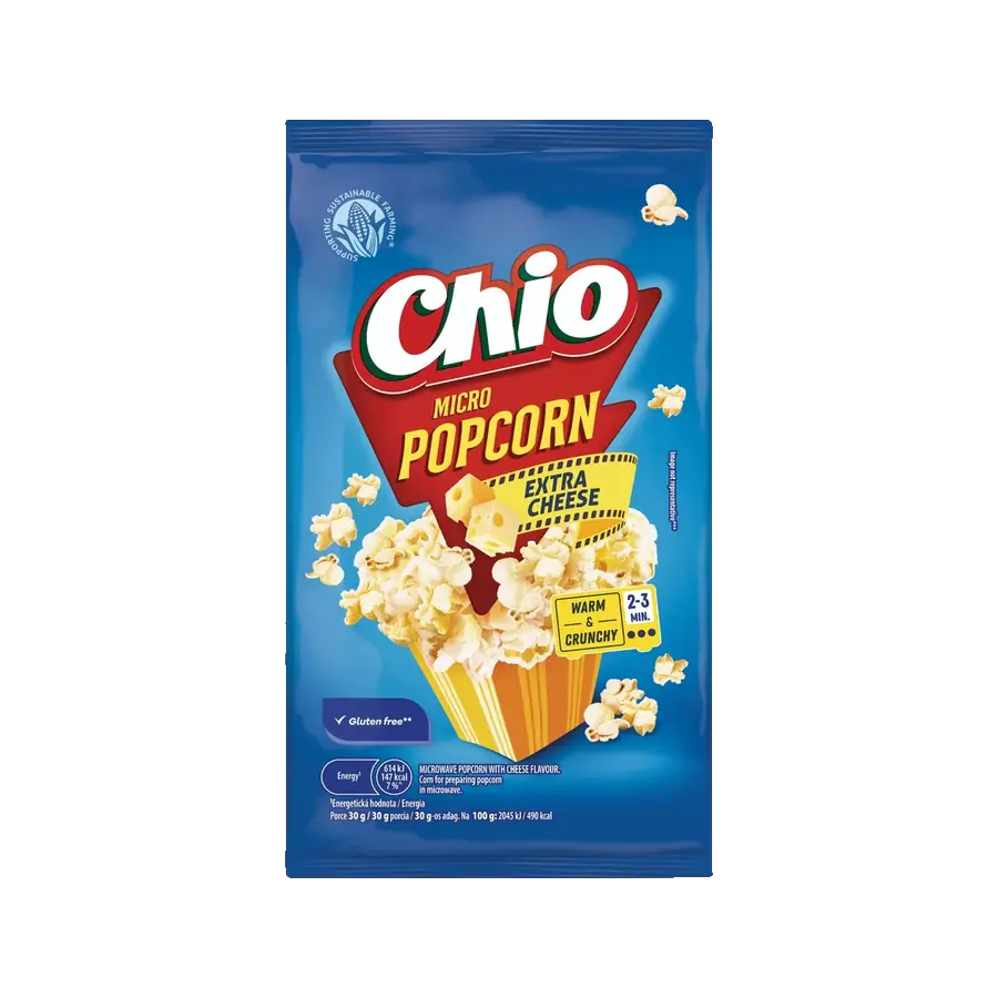 Chio Microwave Popcorn extra sýrový 80 g