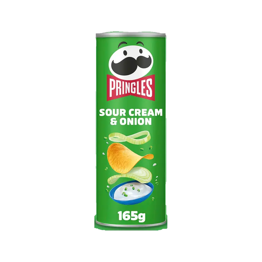 Pringles Sour Cream & Onion 165 g