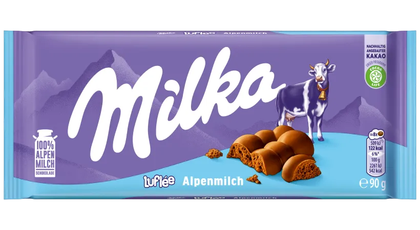 Milka Bubbly Milk 90 g