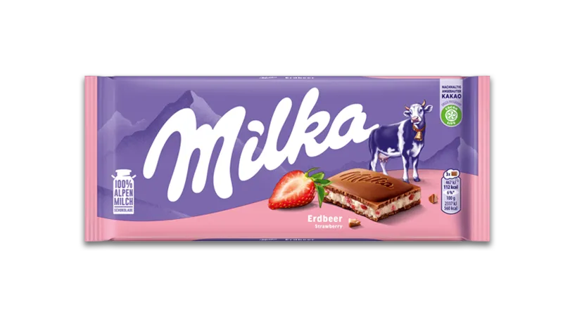Milka Strawberry 100 g